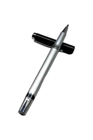 Siyah Gümüş Kutulu Roller İmze Kalemi 1624s