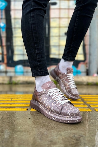 Ch254 Cbt Pittura Erkek Ayakkabı 548 Kahve / Beyaz Splush Çok Renkli