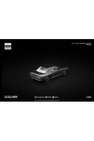 Pop Race Gt-r R32 Dark Chrome Prdc002