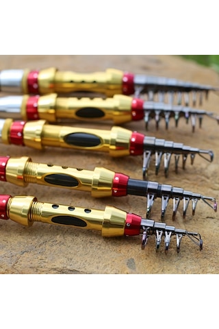 1 Adet Premium %99 Karbon Fiber Teleskopik Olta 3,6m