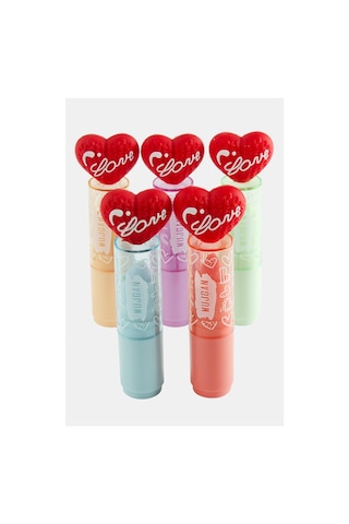 Müjgan - 499 - Love Yazılı Dudak - Shopılke - Nemlendirici-açık Mavi Diğer