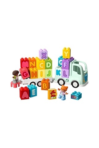 LEGO® DUPLO® Kasabası Alfabe Kamyonu Oyuncağı 10421 2+ Eğitici Oyuncak Yapım Seti - 36 Parça