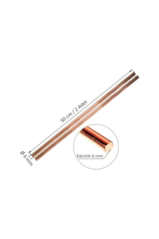 6 Mm Bakır Çubuk Topraklama Çubuğu Saf 437674724