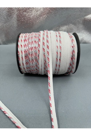 Paşateks 1 Cm Ara Biye Şerit-5 Metre-beyaz