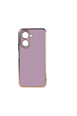Zore Huawei Nova 10 Se Kılıf Msra Bark Kapak - Lila Lila