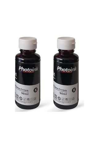 Hp Deskjet 2632 2 Adet Siyah Photoink Mürekkep Bk8681986488567 Photoink