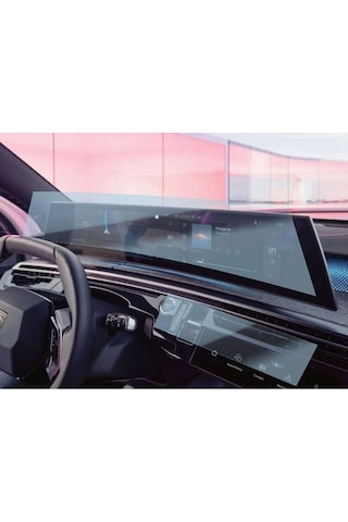 Yeni Peugeot E-3008 E-5008 21" Panaromik İ-cockpit Ve İ-toggles Uyumlu Set 9h Nano Ekran Koruyucu