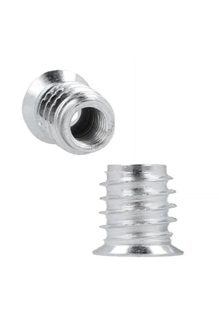 Metal Ahşap Dübeli - M6 8x13 - Mobilya Bağlantı Ünite Birleştirme