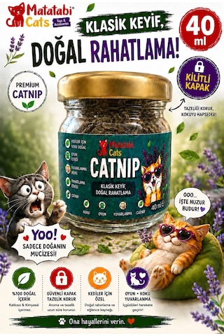 Catnip Kedi Nanesi Doğal,premium