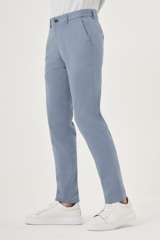 Morven Erkek A. Mavi Yazlık Pamuk Yan Cep Slim Fit Chino Pantolon 25ys003011311 A. Mavi