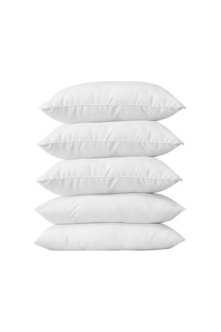5 Adet Yastık 50 x 70 1000 G-1KG Antialerjik Boncuk Silikon Yastık