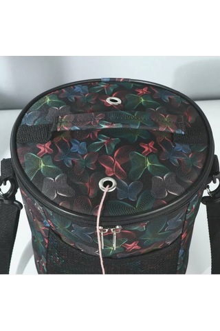 Scandi Dom Projeden Yapılan Çorba Topu Şeklindeki Örgü Ve El İşleri Çantası 208428725