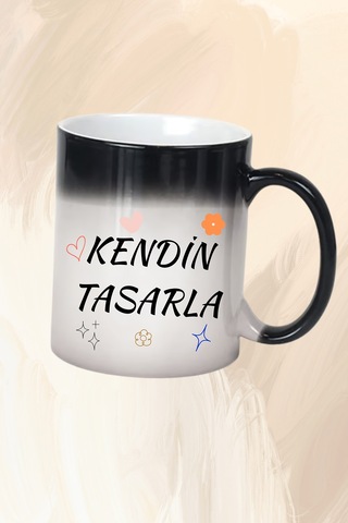 Kişiye Özel Sihirli Kupa Baskılı Hediyelik Kupa Tasarım Çok Renkli