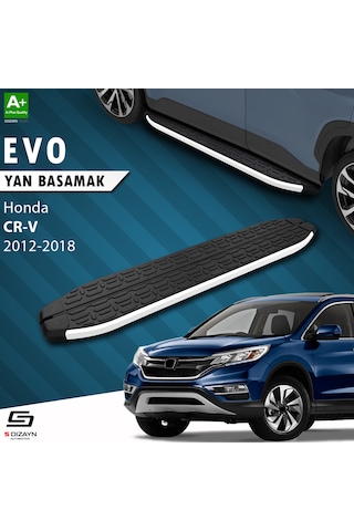 S-dizayn Honda Cr-v 4 Evo Aluminyum Yan Basamak 173 Cm 2012-2018