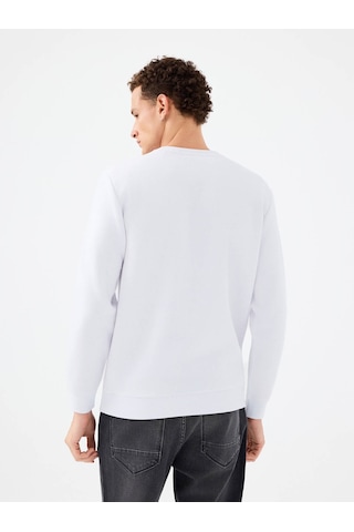 Loft Beyaz Erkek Sweatshirt Lf2041111 Beyaz