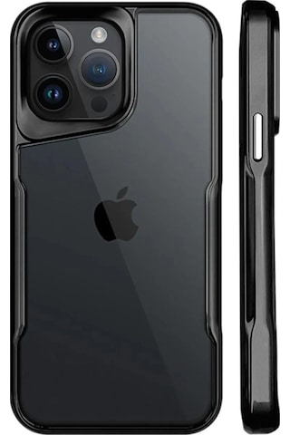 Newface - 72 - Apple iPhone Uyumlu 15 Pro Kılıf Boyi Silikon Kapak - Csmo-tex - - Siyah Sıyah
