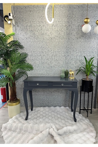 Ahşap Lükens Dresuar Antresit Antrasit