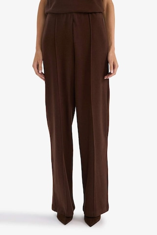 Defacto Wide Leg Geniş Bol Paça Pantolon G4282ax25wnbn341 Kahve-bn341