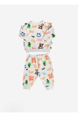 Organik Carles 2'li Takım Bebek Boy Çok Renkli Çok Renkli
