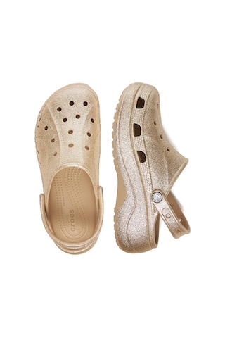 Crocs Baya Platform Glıtter Kadın Terlik 208459-212 Çok Renkli