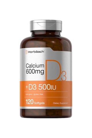 Calcium 600mg +d3 500ıu 120 Softgels