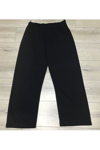 Kışlık Fitilli Kaşkorse Beli Lastikli Büyük Beden Pantolon Lacivert