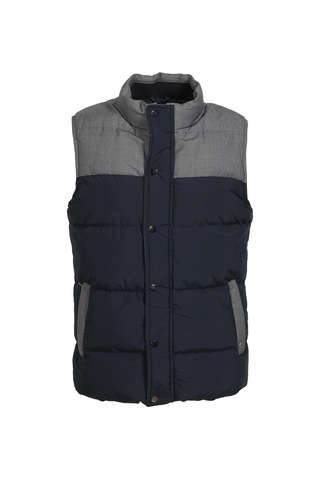 Erkek Slim Fit Lacivert Rüzgar Ve Su Itici Termo Iç Astarlı Nefes Alabilen Yelek Ncs Jeans 4514-Lacivert