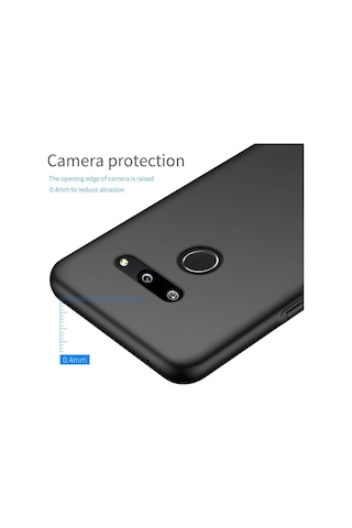 LG Uyumlu Q60 Kamera Korumali Kaliteli Soft Silikon Kilif 380371740