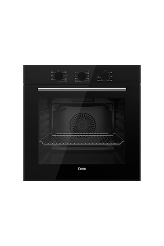 Ferre Flowart Bl Modüler Serisi 3'lü Siyah QBL62CS-BL135-D086 Ankastre Set