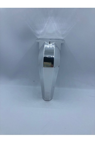 PLASTİK,15 CM KROM KAPLAMA,KOLTUK,MOBİLYA AYAĞI (4 ADET)