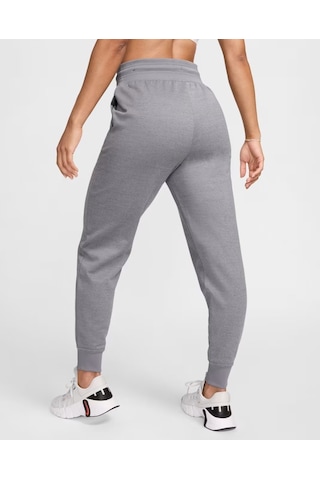Nike Therma-fıt One Fb5431-091 Kadın Yüksek Belli 7/8 Jogger Pantolon - Carbon Heather Grı Melanj