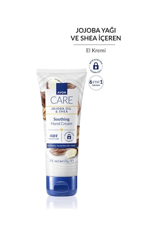Care Jojoba Yağı Ve Shea İçeren El Kremi 75ml Üçlü Paket
