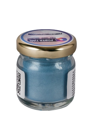 Sedefli Metalik Toz Pigment Boya / Turkuaz / Epoksi Için