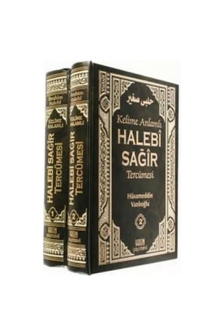 Kelime Anlamlı Halebi Sağir Tercümesi 2 Cilt Takım - 193607177
