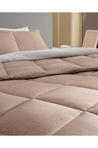 Madame Coco Meleni Tek Kişilik Comforter Set - Kiremit Kırmızı