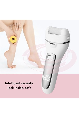 La-m269 Elektrikli Ayak Öğütücü Ayak Nasır Sökücü Pedikür Aletleri Ayak Bakım Seti Siyah