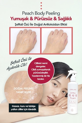 Lebelage Şeftali Özü İçeren Vücut Peelingi Lebelage Peach Body Peeling