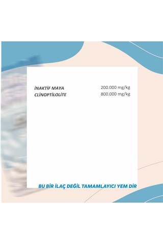 Diriliş Megapanzehir 25 Kg Yem Katkı Toksin Bağlayıcı