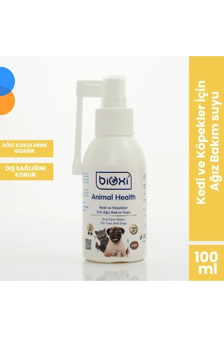 Bioxi Kedi Ve Köpekler İçin Ağız Bakım Suyu 100 Ml
