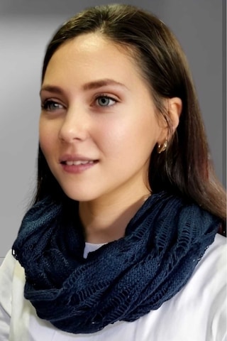 Tezzgelsin Kadın Çift Dolama Triko Örgü Boyunluk Lacivert