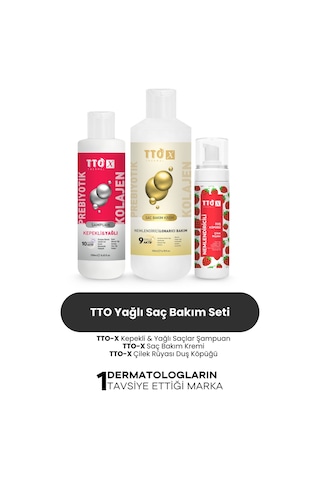 Tto Yağlı Saç Bakım Seti