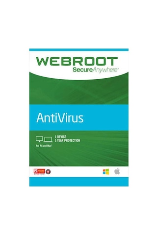 Webroot Secureanywhere Antivirüs Güvenlik Yazılımı