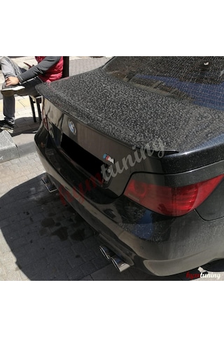 BMW E60 M4 Spoiler, Yarasa Spoyler, Eski 5.20 2004 2011, Boyasız