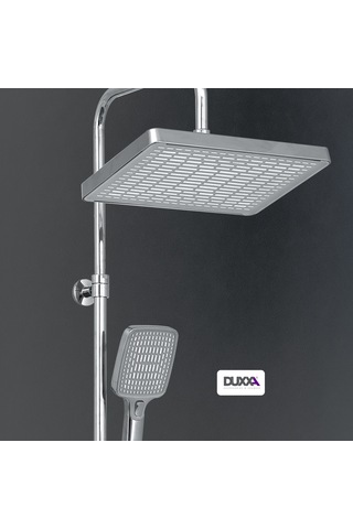 Duxxa Atlas Rain Duş Seti Krom D.114 Krom