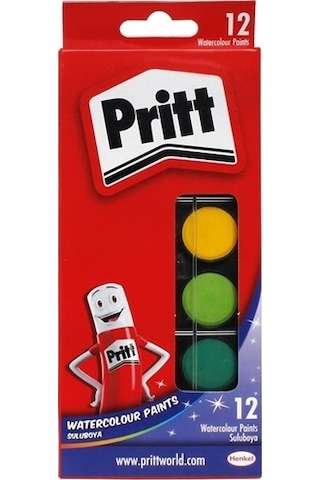 Pritt Sulu Boya Küçük Boy 12 Renk
