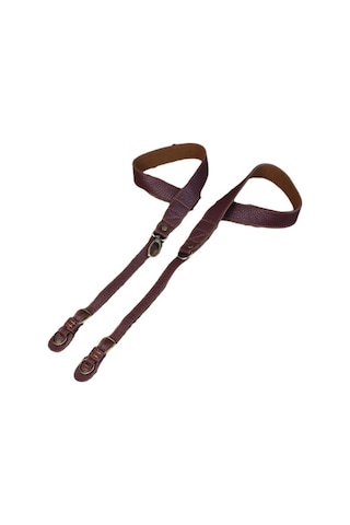 Rahat Hakiki Deri Slr Kamera Omuz Askısı Asılı Halat Canon Nikon Sony Fujifilm Panasonic İçin Uygun - Kahverengi