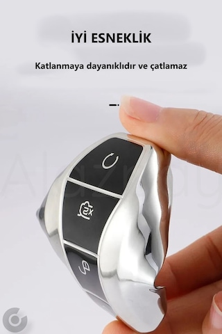 Byd Atto 3 Seal U Anahtar Parlak Tpu Anahtar Kılıfı Kırmızı- 1 Adet
