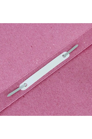 X-plus 96151 Yarım Kapak Dosya Karton A4 50 Adet - Pembe
