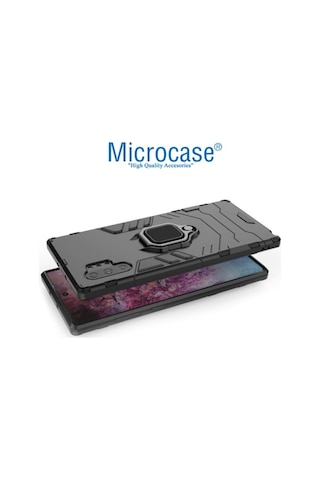 Samsung Galaxy Uyumlu Note 10 Plus Batman Serisi Yüzük Standli Kilif 375396604