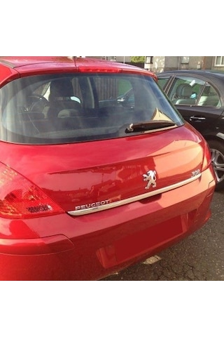 Peugeot 308 Formlu Krom Bagaj Alt Çıta 2007-2013 Arası.